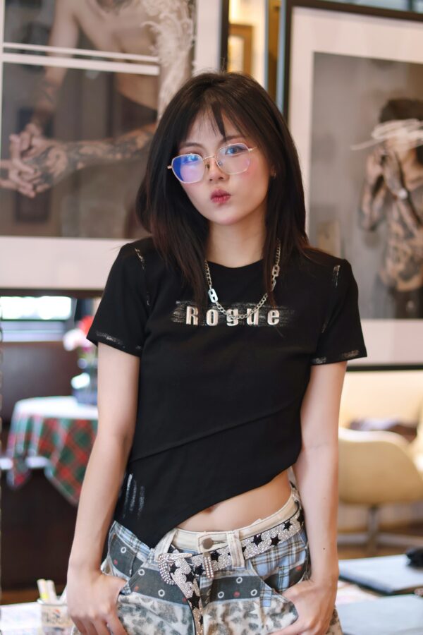 Rogue Asymmetric Baby Tee